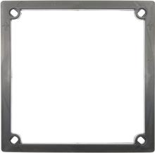CIF license plate frame plastic black for license plates up to model year 1998