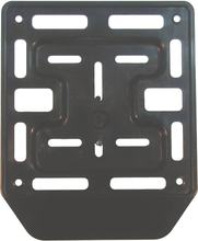 License plate holder CIF plastic black 170mm for motorcycles up to model year 1998