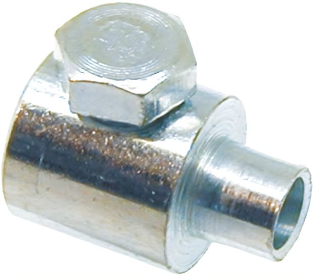 svorka bowdenu CIF s bočním šroubem vnitřní průměr 2,7mm vnější průměr 7mm
