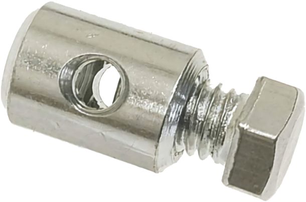svorka bowdenovního kabelu CIF s imbusovou šroubicí vnitřní Ø 2,8mm vnější Ø 8mm délka 11mm M5
