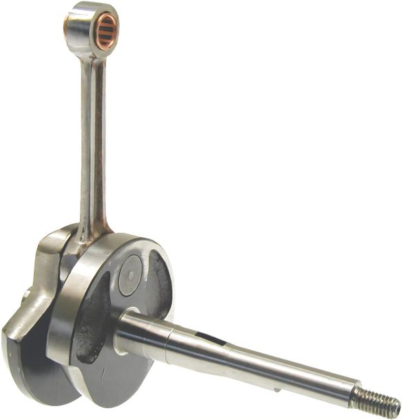 Kurbelwelle Mazzucchelli Ø 10mm Bolzen für Piaggio Ciao / Bravo / Si