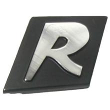 Embleem „R“ voor voorste beenschild Vespa Gran Turismo