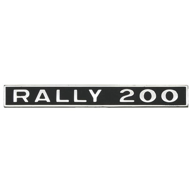 Emblem „Rally 200“ hinten für Vespa