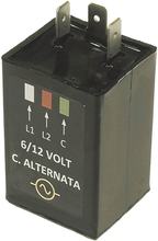 Flashing Relay CIF 6 / 12 Watt AC and 10 / 21 Watt AC for Vespa PX / PE / Arcobaleno / Cosa / PK / Ape P50 / TM P50 / Piaggio Ciao Mix / Si Mix / Si FL2 / Grillo