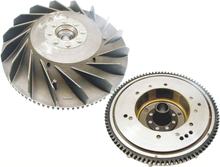 Ventilador / Volante magnético CIF con corona dentada para arranque eléctrico para Vespa PX 80 - 200 OEM Ref. 642426