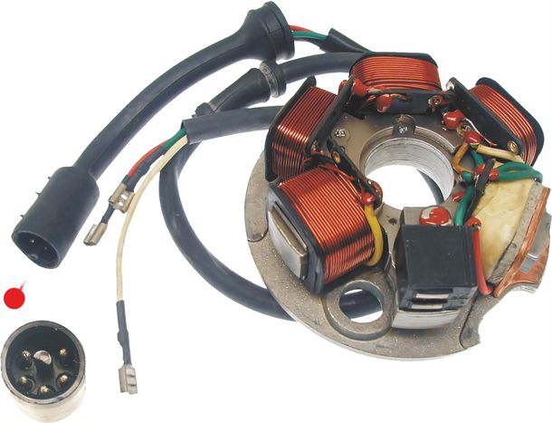 Lichtmaschine für Piaggio, Vespa FL - N - PK XL - Rush - Ape 50 CIF mit Elestart