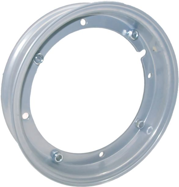 Felge CIF grau metallic Ø 248mm 4-Loch für Vespa 50 R / 50 Special 3-Gang