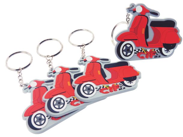 Klíčenka CIF Vespa 3D guma