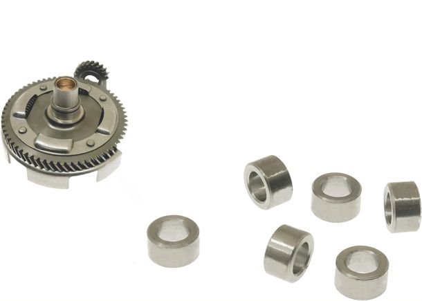 Distanzring CIF Stahl für Ruckdämpfer Primärübersetzung Vespa Smallframe