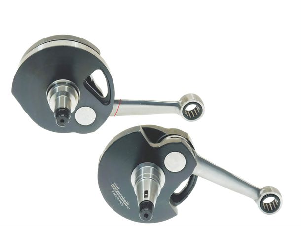 Kurbelwelle Mazzucchelli 60mm Hub, Pleuel poliert für Vespa PX