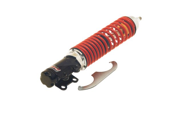 Stoßdämpfer Carbone vorne, 3-fach verstellbar, verstärkt, Ø 14mm Gabelschaft für Vespa LX