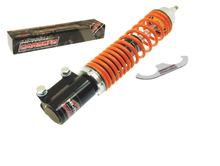 Přední tlumiče Carbone, nastavitelné černé / oranžové pro Vespa Automatica GTS 125 - 300 ccm r. v. 2023