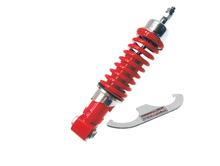 Tlumiče Carbone přední, nastavitelné červené pro Vespa Primavera / ET3 / PK / PK S / PK XL 50 - 125 ccm