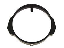 Cercle de phare CIF en acier noir pour Vespa PX / PE Arcobaleno