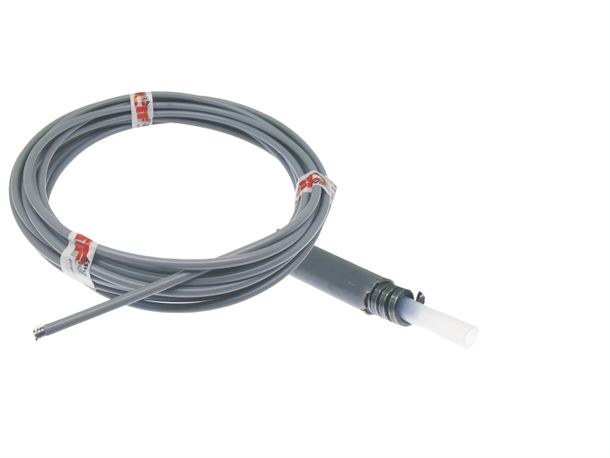Osłona PVC CIF 50m szara 2.5mm dla Vespa Classic V1T 1 GS VS5T PX 30 Years 2V VN PK S Elestart V9X1T VL3T XL V9X2T V33T VNB5T N Plurimatic