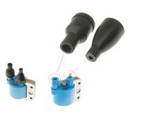 Isolatiekappen set CIF voor hoogspanningskabels en signaalkabels van de externe ontstekingspoel voor Vespa / Piaggio Ciao / Si