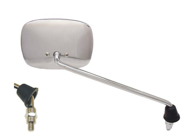 Zrcátko CIF pravé chromované pro Piaggio Beverly 250