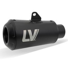 Kompletny układ wydechowy LeoVince LV-10 FULL BLACK RACING ze stali nierdzewnej, czarny, 2/1 do Kawasaki Ninja 650 / Z 650 / Z 650 S / Versys 650 Rok produkcji 2021 - 2026 E5 / E5+