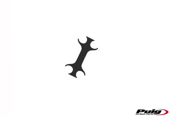 Holé chrániče vidlicích samolepky Puig Šedá 300 x 225 mm pro Honda CB600F Hornet Rok výroby 2003 - 2006