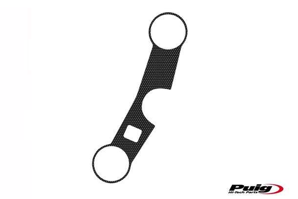 Odkryte naklejki ochronne na widełki widelcowe Puig Szary 300 x 225 mm do Suzuki GSX-R1000 Rok produkcji 2003 - 2004