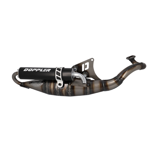 Auspuffanlage Doppler S3R Evolution noir für Ludix / Speedfight 3 4 AC / LC / Kisbee Sil mit Zulassung CE 97/24