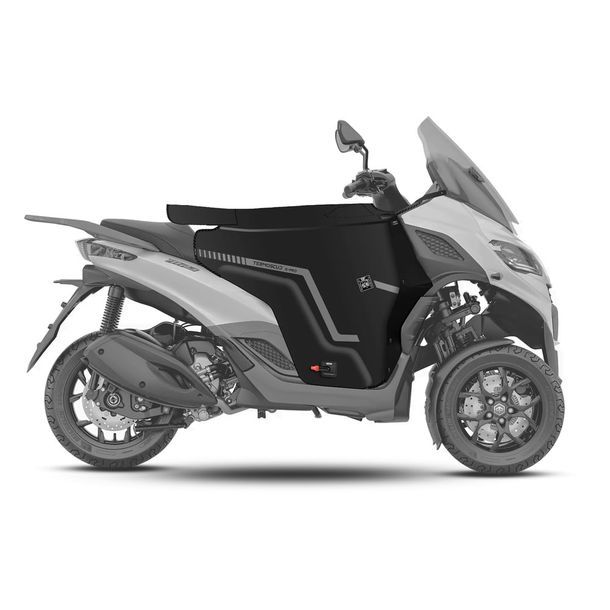 Ochranná přikrývka na nohy Tucano Urbano TERMOSCUD® R258SPRO černá pro Piaggio MP3 HPE 310 ccm r. v. 2025 - 2026