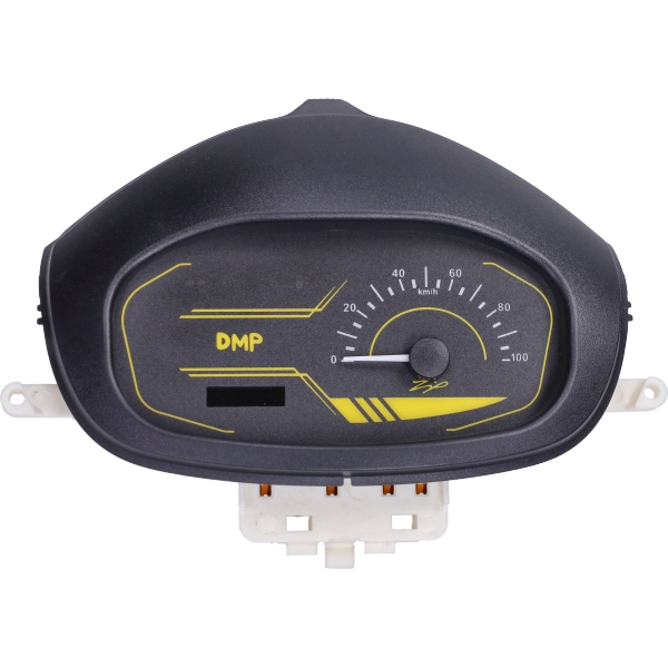 Tachometer DMP Evo gelb für Piaggio Zip 2000 Euro 2/4/5