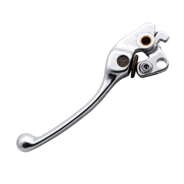 Kupplungshebel Highsider SMART OEM-Typ BC 123 lang mit Zulassung, Aluminium silber, links, 1 Stück