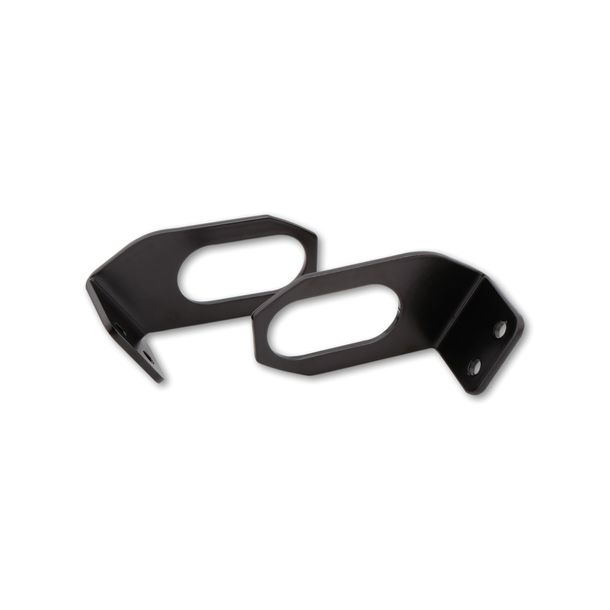 Blinkeradapter Highsider PRO, Stahl schwarz, 2 Stück für Kennzeichenhalter