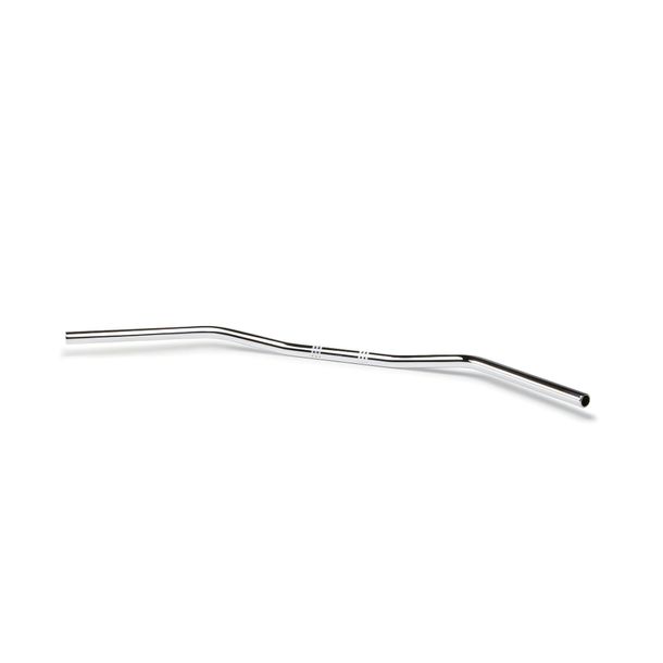 Lenker Highsider PRO Wide Bar Z11, Kabelvertiefung mit Zulassung, Stahl chrom Ø 25,4 mm für Honda VT 1100 C2 Shadow, VT 600 C Shadow, Yamaha XV 1900 A Midnight Star, Suzuki LS 650 Savage P, Kawasaki VN 1500 Classic Bj. 1986 - 2013