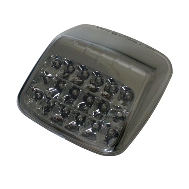 Rücklicht Highsider SMART LED mit Zulassung, schwarz, 1 Stück für Harley-Davidson VRSCA 1130 V-Rod VR1, VRSCB 1130 V-Rod VR1, VRSCF 1250 V-Rod Muscle, VRSCAW 1250 V-Rod, VRSCR 1130 Street-Rod Bj. 2002 - 2010
