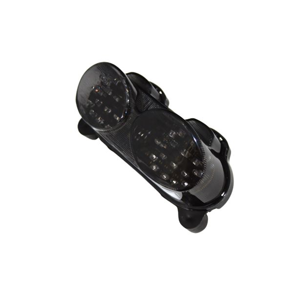 Rücklicht Highsider SMART LED mit Zulassung, schwarz, 1 Stück