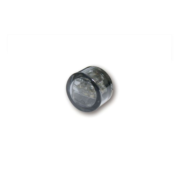 Positionslicht Highsider SMART Micro Pin LED zum Einbau mit Zulassung, getönt, vorne, 1 Stück