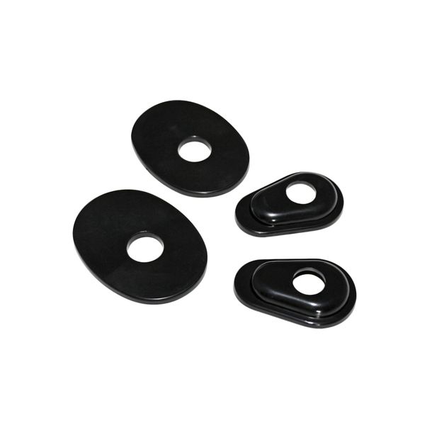 Montageplatten Highsider SMART Indy Spacer Isy 3, schwarz