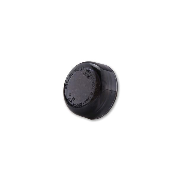 Rücklicht Highsider SMART Micro Disc LED mit Zulassung, schwarz, getönt, hinten, 1 Stück