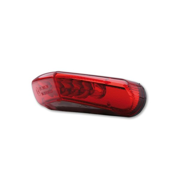 Rücklicht Highsider SMART LED mit Zulassung, schwarz, rot, hinten, 1 Stück