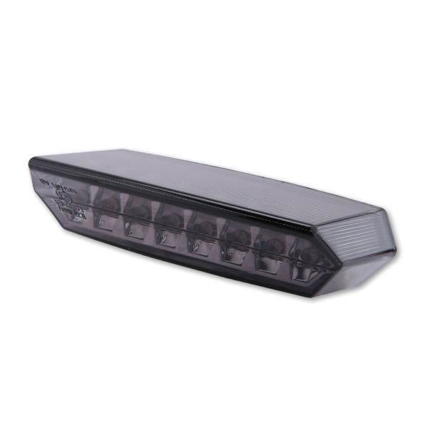 Rücklicht Highsider SMART Boston LED mit Zulassung, schwarz, hinten, 1 Stück