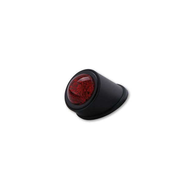 Rücklicht Highsider SMART Old School Typ 1 LED mit Zulassung, schwarz, rot, hinten, 1 Stück