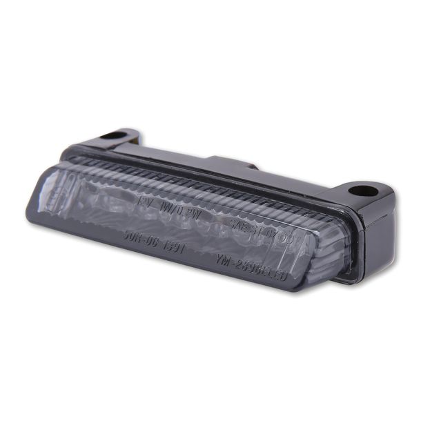Rücklicht Highsider SMART Mini LED mit Zulassung, schwarz, getönt, hinten, 1 Stück