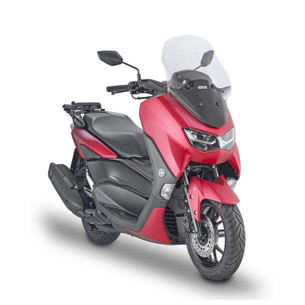 GiVi transparentní 585x410mm s homologací pro Yamaha N-Max 125-155 r. v. 2021-2024, N-Max 155 od r. v. 2021