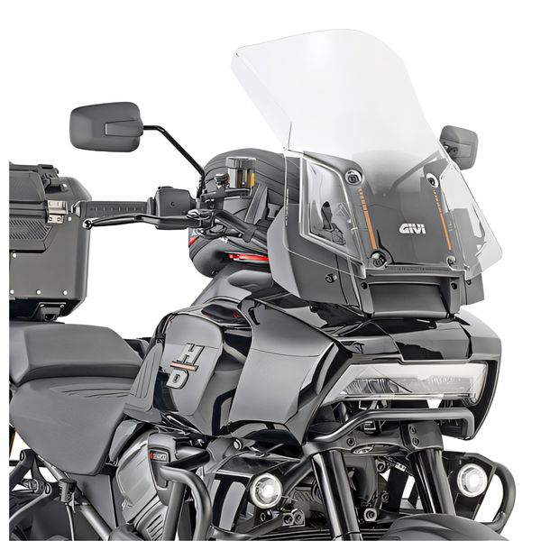 Windschild GiVi transparent 460x495mm mit Zulassung für Harley Davidson Pan America 1250 Bj. 2021-2026