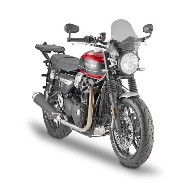 štít GiVi tónovaný 295x325mm s homologací pro Benelli Imperiale 400, Royal Enfield Hntr 350, Triumph Speed 400