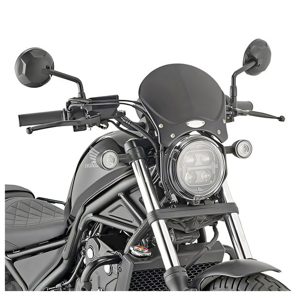 Montážní sada GiVi s homologací pro windscreen 100AL / 100ALB / 140A / 140S pro Honda CMX 500 Rebel r.v. 2020-2026