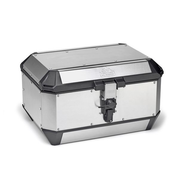 Topcase GiVi Trekker Alaska 56 Monokey® Aluminium natur 56 Liter 328x559x463mm Max Zuladung 10 kg wasserdicht