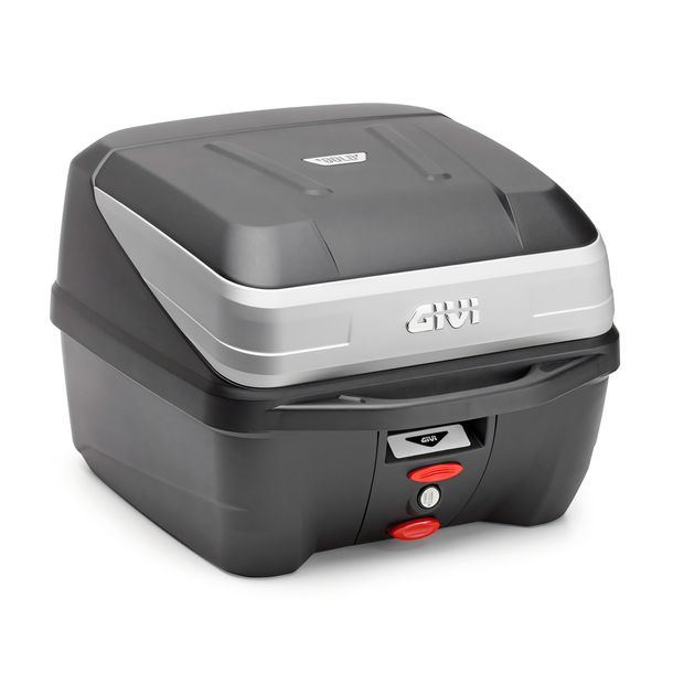 Topcase GiVi Bold B32 Monolock® schwarz 32 Liter Max Zuladung 3 kg mit Universalplatte mit Montagekit