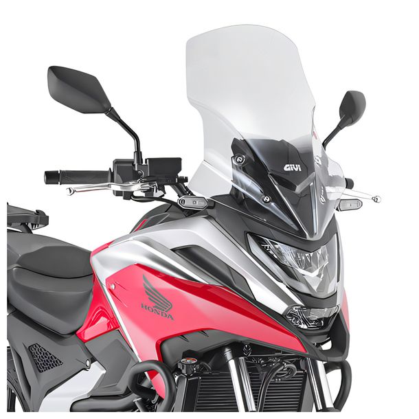 Windschild GiVi transparent 500x430mm mit Zulassung für Honda NC 750 X Bj. 2021-2024