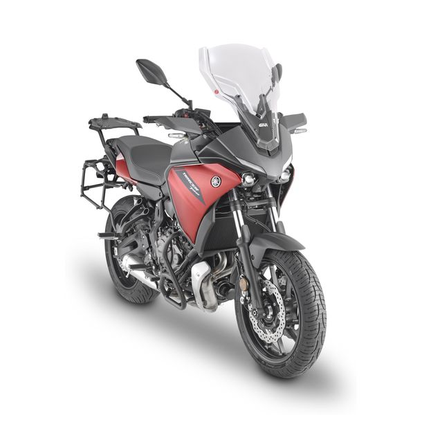 Windschild GiVi transparent 550x410mm mit Zulassung für Yamaha Tracer 7 / 7 GT Bj. 2020-2024, Tracer 700 Bj. 2020-2023