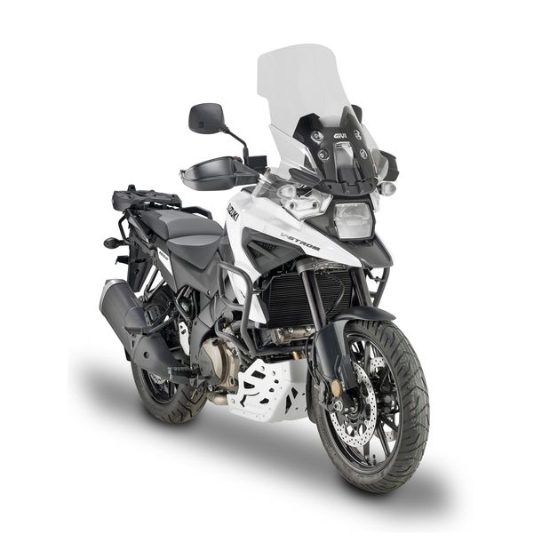 Windschild GiVi transparent 575x505mm mit Zulassung für Suzuki DL 1050 V-Strom, DL 1050 V-Strom XT, V-Strom 1050 SE, V-Strom 1050 DE