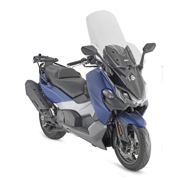 Windschild GiVi transparent 730x715mm mit Zulassung für SYM Maxsym 500 Bj. 2021, Maxsym TL500 / TL508 Bj. 2020