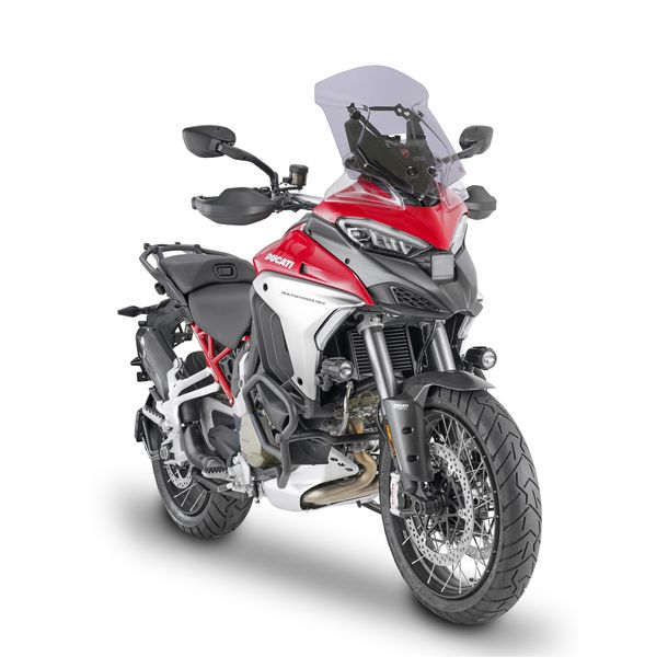 Windshield GiVi tónovaný 455x380mm s homologací pro Ducati Multistrada V4 / V4S r.v. 2021-2026